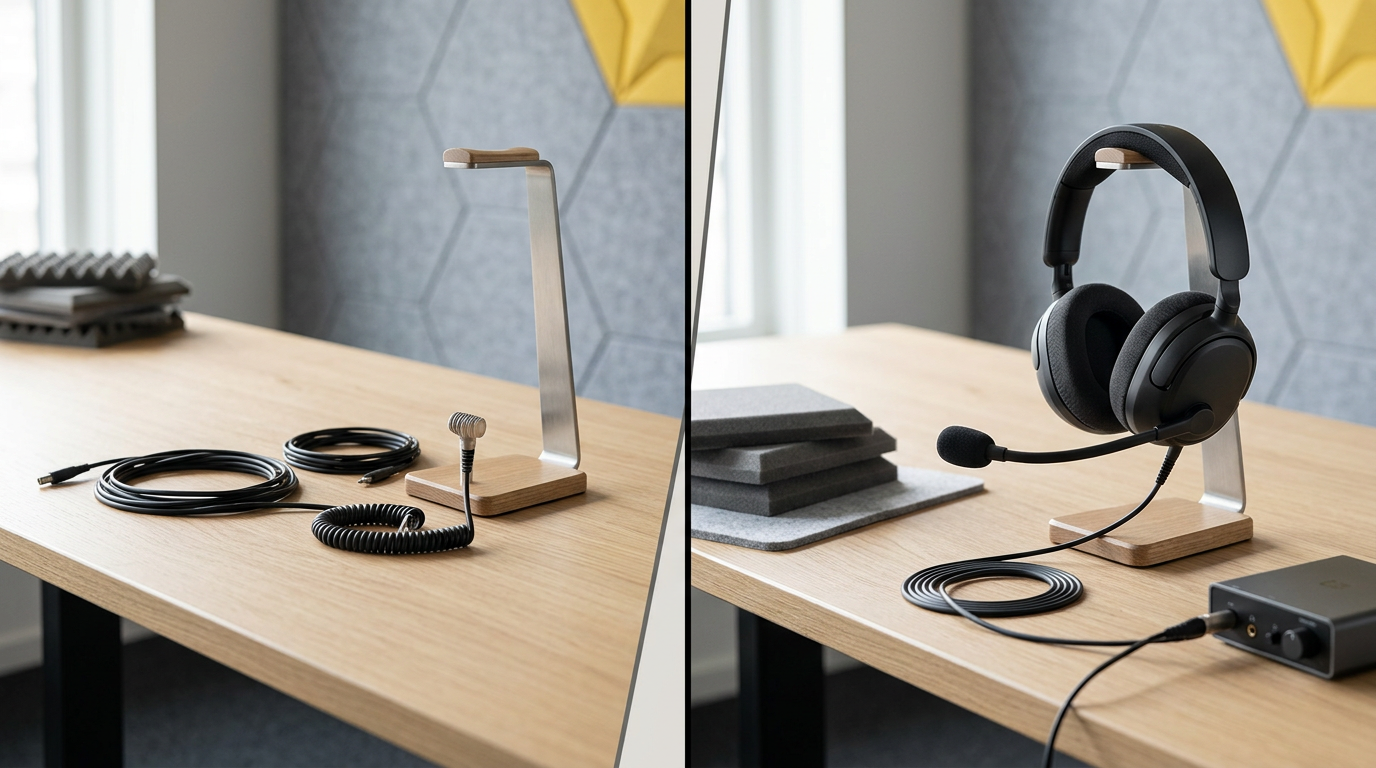 headset met microfoon headset met microfoon